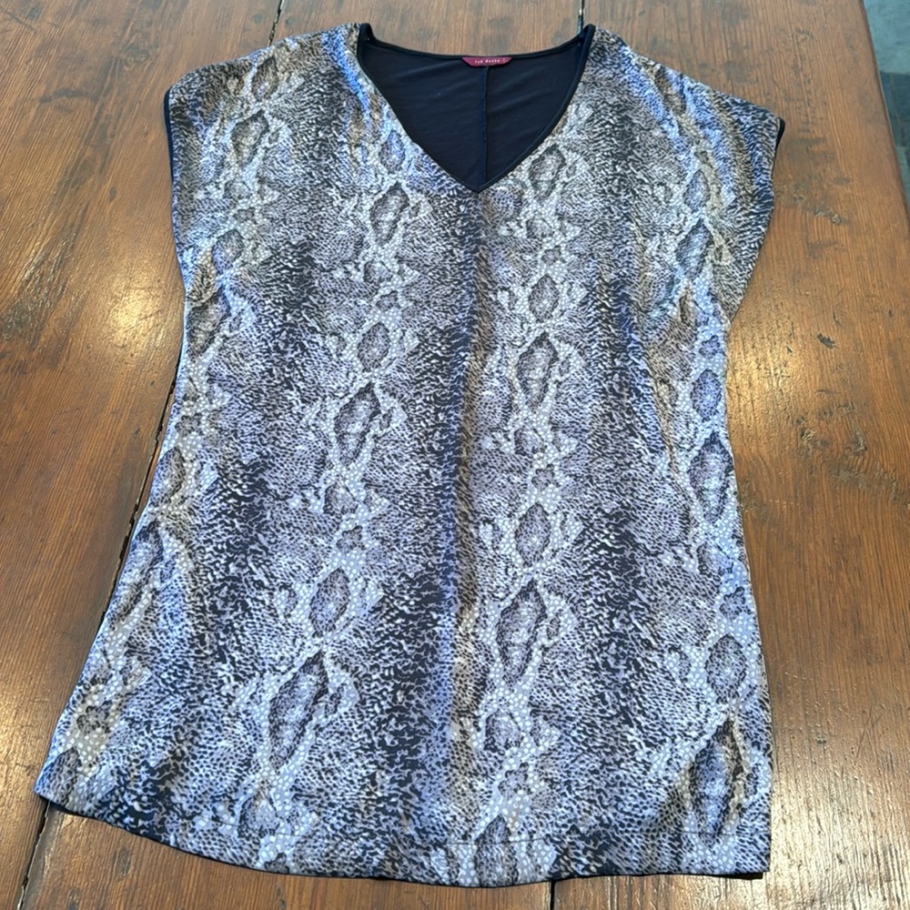 Ted Baker v neck shirt